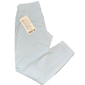 NWT Lululemon HR  Align Leggings Light Blue 25" Size 10 Yoga Fitness Comfort